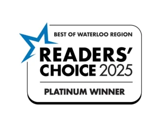 Best of Waterloo Region Readers’ Choice 2025 Platinum Winner